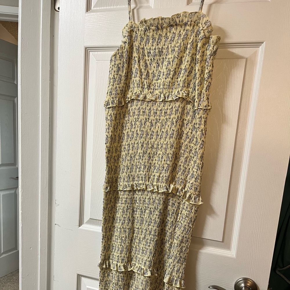 Vici YELLOW FLORAL dress
